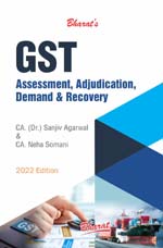  Buy G S T ASSESSMENT, ADJUDICATION, DEMAND & RECOVERY